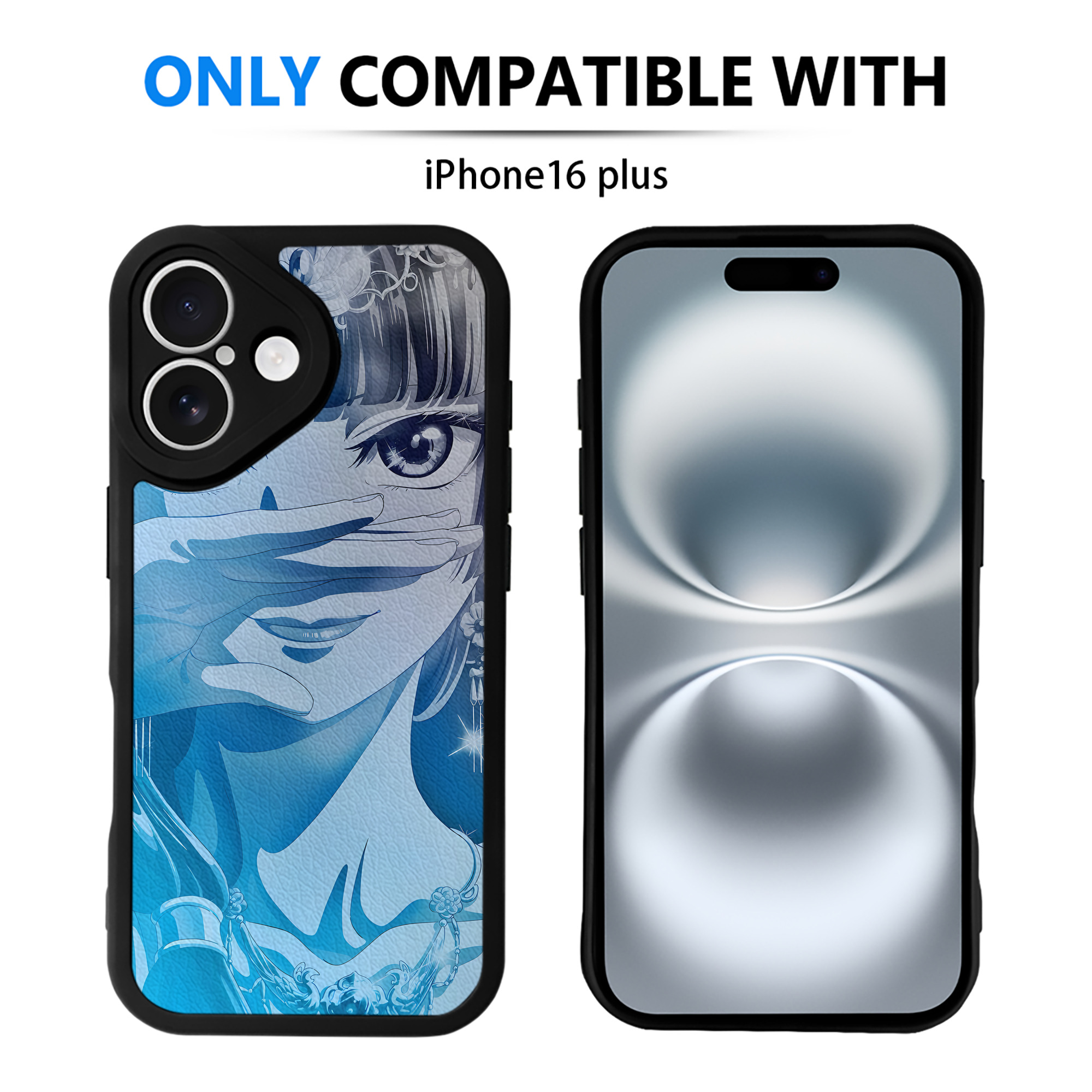 （画像用） 薬屋のひとりごと The Apothecary Diaries 【iPhone 16シリーズ対応】シリコンスマホケース（レザー調） 材質：シリコン
